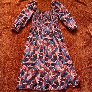 Floral Long Sleeve Dress